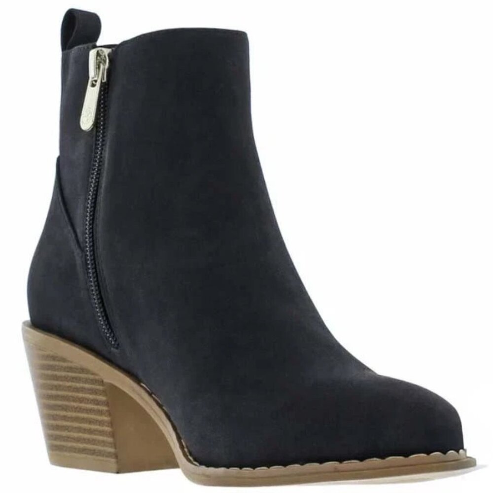 Draper James Womens Size 10 Black Elle Ankle Boots New in Box